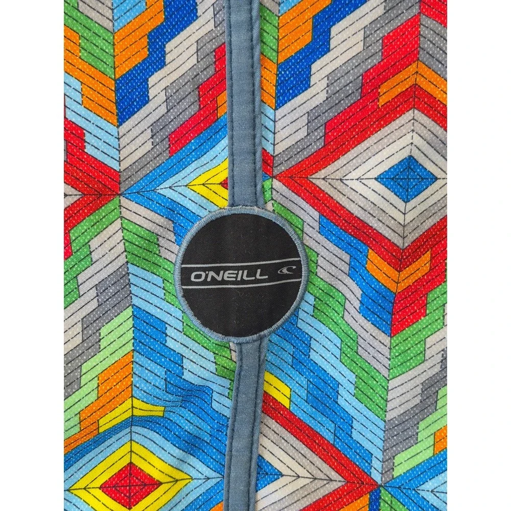 O'Neill Hyperfreak Board Shorts Geometric Print Multi Color Men's 33